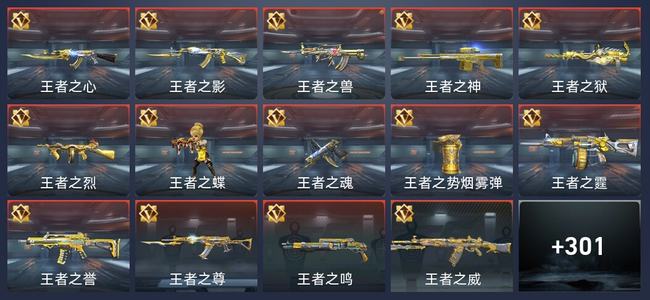 穿越火线：枪战王者V1 15王者 302英雄武器 13英雄角色 302万化 专家S