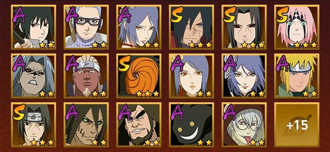 火影忍者V10 9S忍 23A忍 111忍 1228S碎片 13通灵 300W战力 中忍