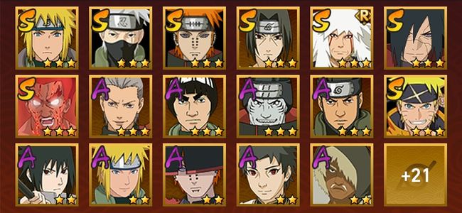 火影忍者V10 8S忍 30A忍 119忍 1135S碎片 16通灵 400W战力 暗部