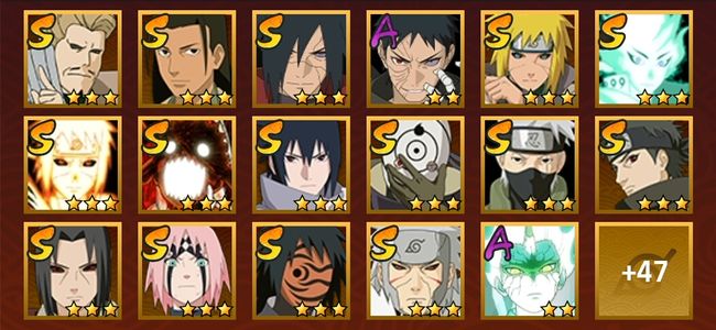 火影忍者V13 19S忍 45A忍 212忍 2342S碎片 16通灵 800W战力 暗部