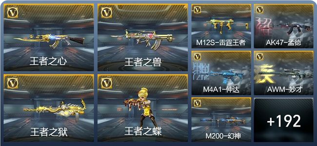 穿越火线：枪战王者V7 14王者武器 228英雄武器 6英雄角色 枪皇SS