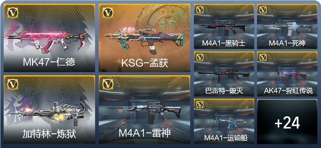 穿越火线：枪战王者V3 68英雄武器 新锐