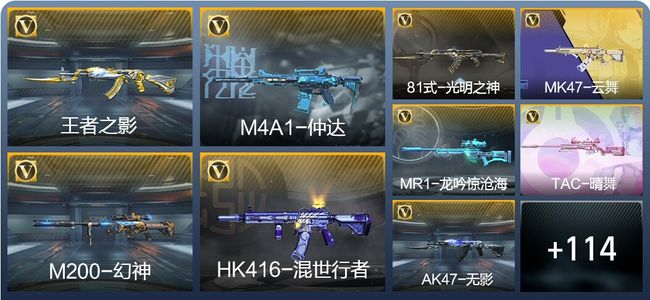 穿越火线：枪战王者V5 242英雄武器 新锐