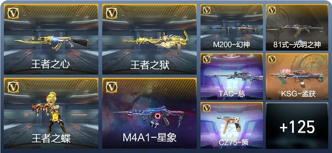 穿越火线：枪战王者V5 253英雄武器 新锐