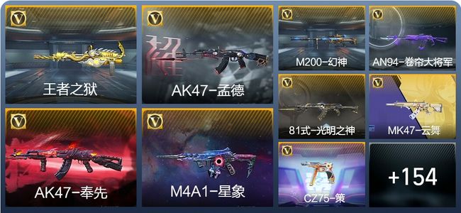 穿越火线：枪战王者V7 325英雄武器 新锐