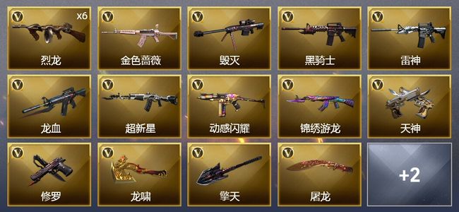 穿越火线（CF）21V武器 5皮肤 可排位