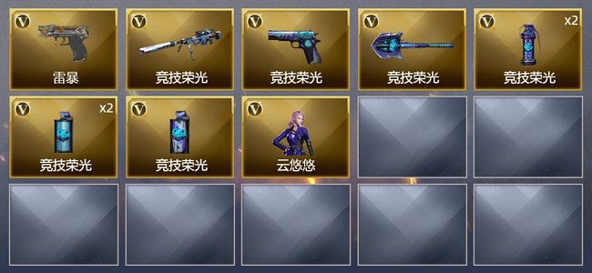 穿越火线（CF）9V武器 1V角色 1皮肤 可排位 大师