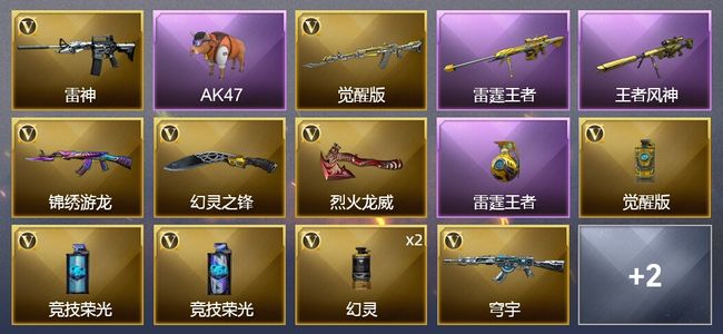 穿越火线（CF）3王者武器 12V武器 5皮肤 可排位 传奇