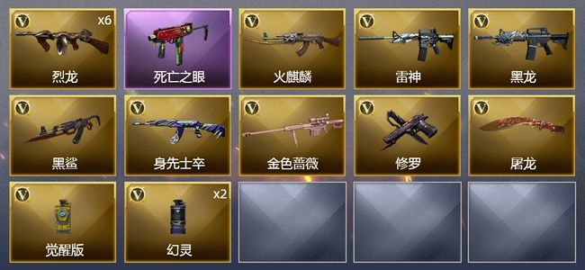 穿越火线（CF）17V武器 2皮肤 可排位 传奇