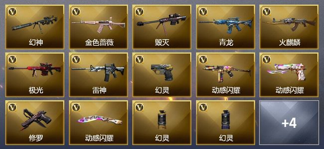 穿越火线（CF）20V武器 14V角色 5皮肤 可排位