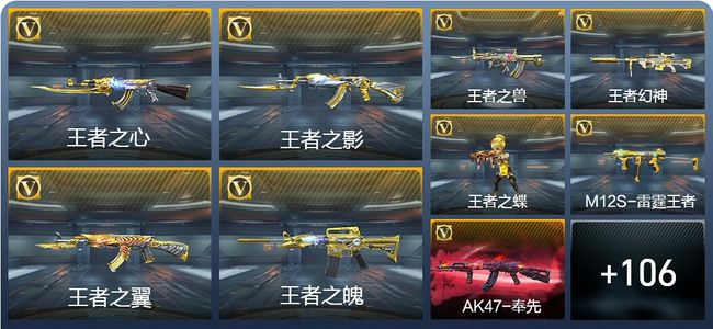 穿越火线：枪战王者V9 186英雄武器 新锐