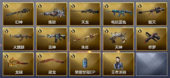 穿越火线（CF）17V武器 2V角色 3皮肤 可排位