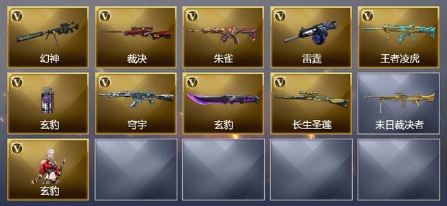 穿越火线（CF）9V武器 1V角色 4皮肤 可排位