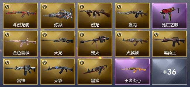 穿越火线（CF）0传说角色 0传说武器 1王者武器 0炫金武器 46V武器 24V角色 9皮肤 可排位 新锐