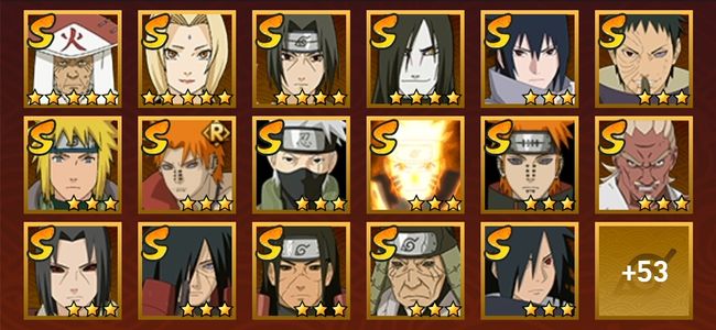 火影忍者V10 27S忍 44A忍 227忍 4081S碎片 27通灵 1000W战力 前50名 下忍