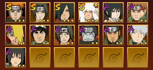 火影忍者4S忍 6A忍 53忍 440S碎片 8通灵 100W内战力