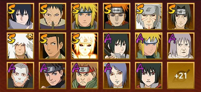 火影忍者V11 10S忍 28A忍 38忍 100W内战力 见习