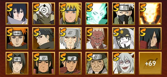 火影忍者V13 29S忍 59A忍 88忍 1000W战力 见习