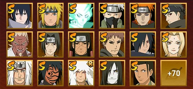 火影忍者V14 24S忍 63A忍 87忍 1000W战力