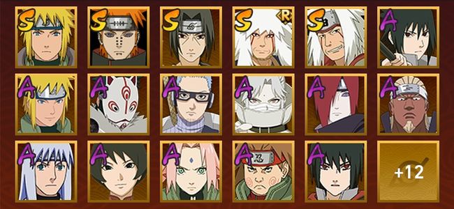 火影忍者6S忍 24A忍 30忍 100W内战力