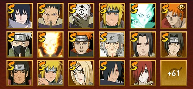 火影忍者V14 25S忍 54A忍 79忍 700W战力