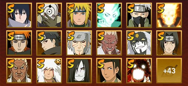 火影忍者V11 21S忍 43A忍 64忍 800W战力