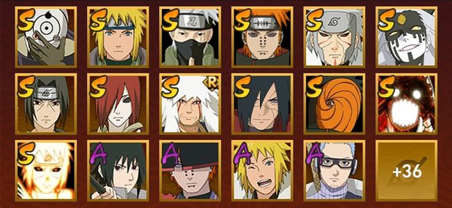 火影忍者V11 15S忍 42A忍 57忍 100W内战力