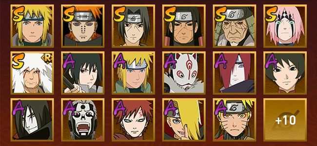 火影忍者V4 8S忍 19A忍 27忍 400W战力