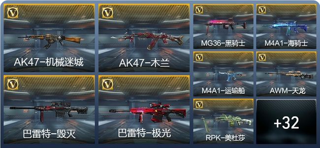 穿越火线：枪战王者41英雄武器 24万化 专家S