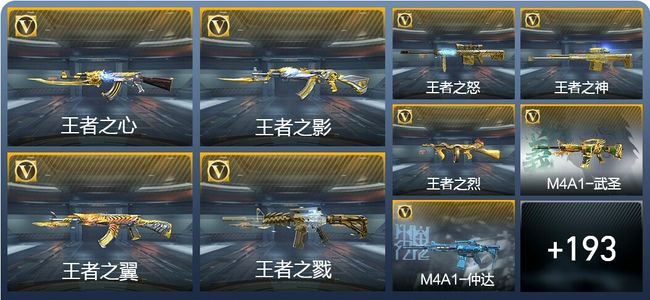 穿越火线：枪战王者V9 12王者武器 218英雄武器 9英雄角色 371万化 专家S