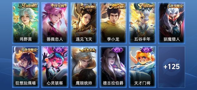 王者荣耀V4 1传说 14史诗 137皮肤 121英雄 最强王者