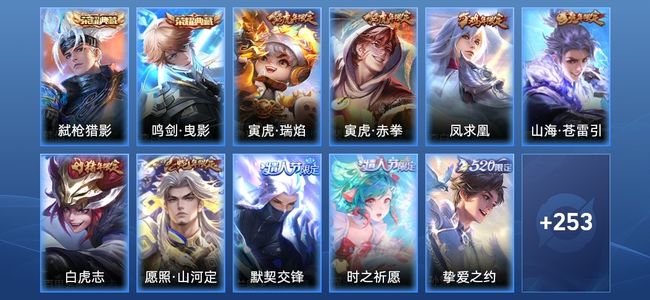 王者荣耀V8 2典藏 1星传说 22传说 76史诗 264皮肤 123英雄 尊贵铂金I