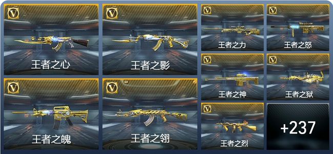 穿越火线：枪战王者【苹果版】V9 20王者武器 266英雄武器 12英雄角色 515万化 大师SS