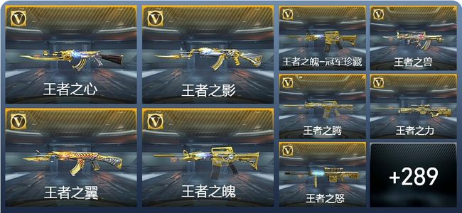 穿越火线：枪战王者V9 43王者武器 324英雄武器 10英雄角色 545万化 枪圣SSS