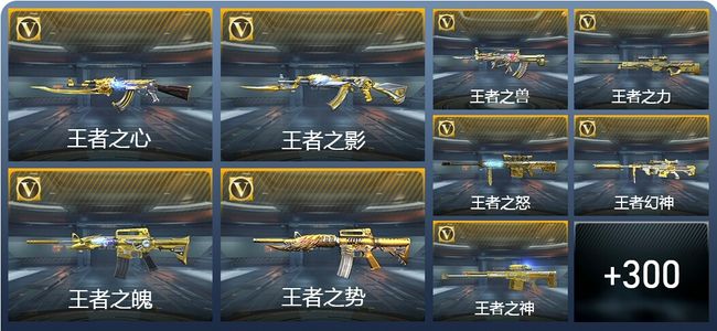 穿越火线：枪战王者V9 39王者武器 332英雄武器 9英雄角色 609万化 枪王S