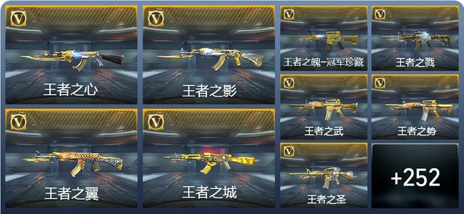 穿越火线：枪战王者V10 51王者武器 289英雄武器 8英雄角色 469万化 枪圣S