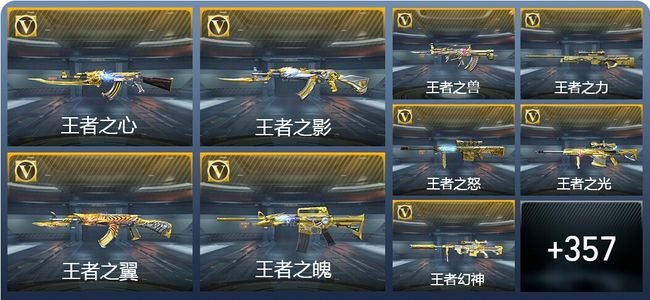 穿越火线：枪战王者V9 41王者武器 411英雄武器 12英雄角色 846万化 专家S