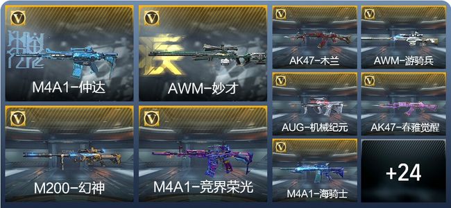 穿越火线：枪战王者V4 1王者武器 38英雄武器 1英雄角色 58万化 枪圣S