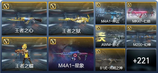 穿越火线：枪战王者V5 14王者武器 257英雄武器 5英雄角色 503万化 枪圣S