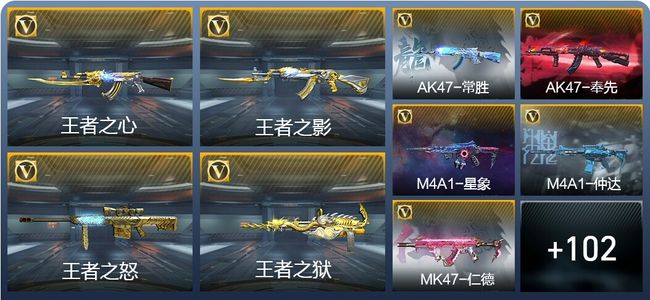 穿越火线：枪战王者V8 242英雄武器 新锐