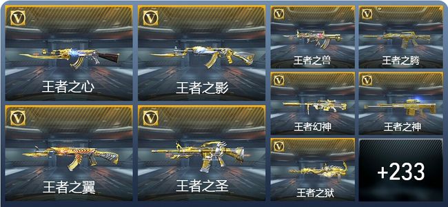 穿越火线：枪战王者V8 394英雄武器 新锐