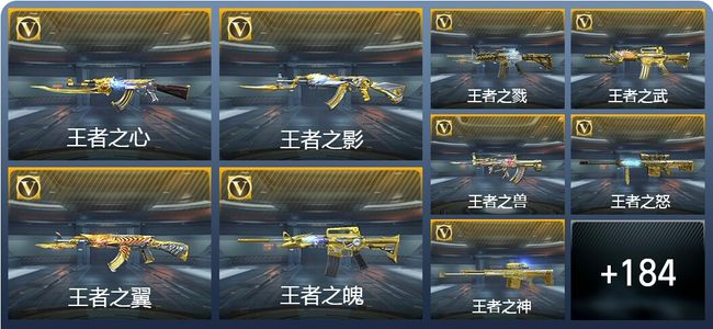 穿越火线：枪战王者V9 29王者武器 204英雄武器 9英雄角色 474万化 枪皇SSS