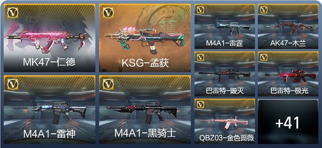 穿越火线：枪战王者V2 85英雄武器 新锐