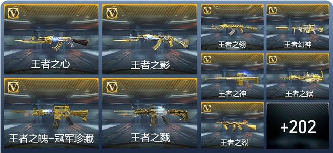 穿越火线：枪战王者V9 353英雄武器 新锐