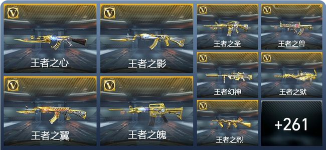 穿越火线：枪战王者V8 455英雄武器 新锐