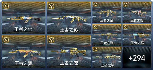 穿越火线：枪战王者V9 41王者武器 364英雄武器 8英雄角色 651万化 大师