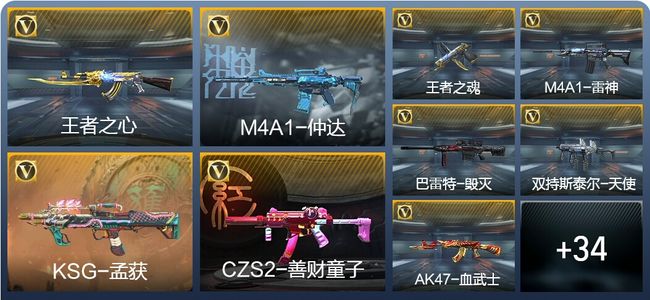 穿越火线：枪战王者V1 89英雄武器 新锐