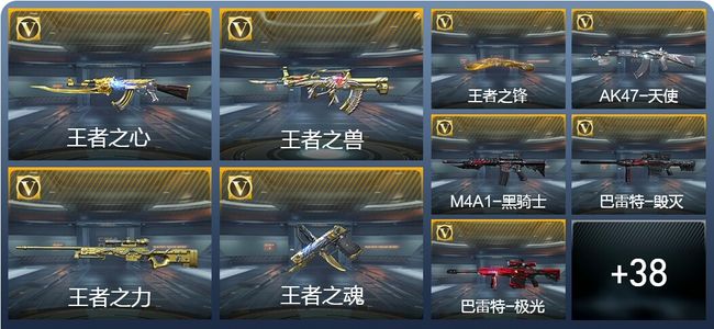 穿越火线：枪战王者V5 80英雄武器 新锐