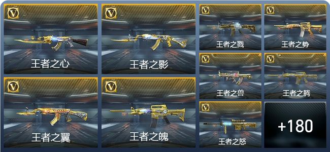 穿越火线：枪战王者V9 296英雄武器 新锐