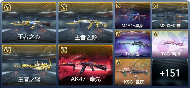 穿越火线：枪战王者V6 255英雄武器 新锐